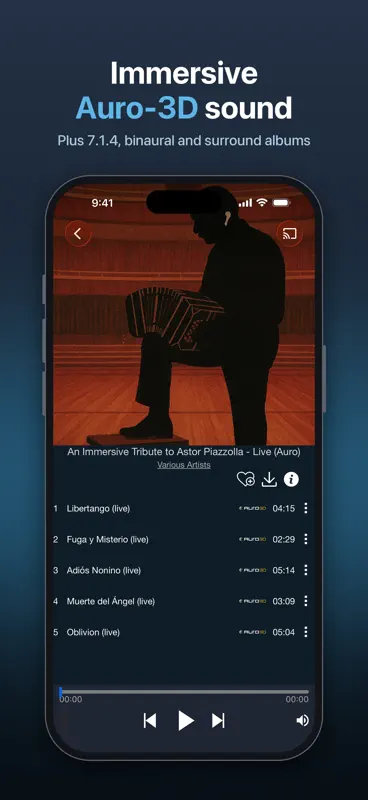 Pure Audio Streaming screenshot 2 of 8