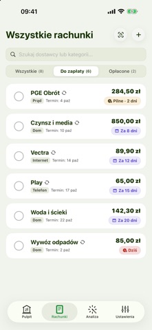 Kwitek: rachunki pod kontrolą screenshot 3