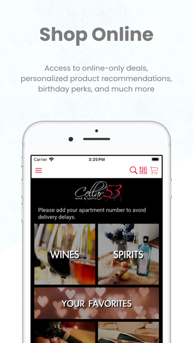 Cellar 53 Wines and Spirits Screenshot