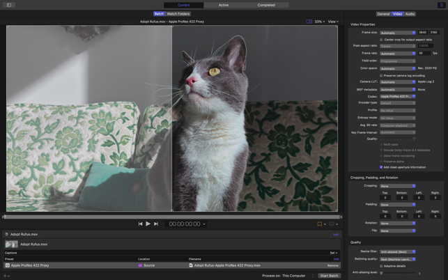 Compressor Screenshot