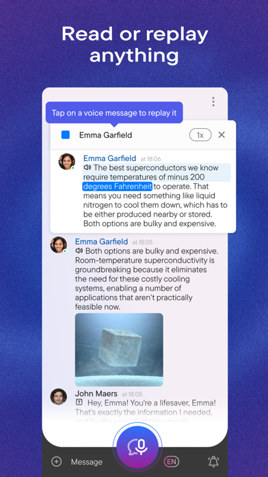Voxt iPhone screenshot 2 - Social Networking app
