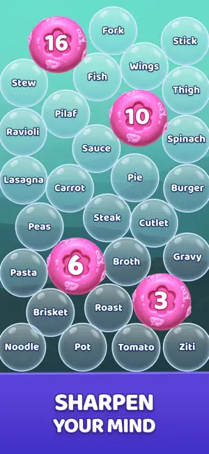 Merge Bubbles - Word Game screenshot 3