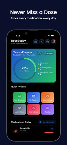 DoseBuddy: Medication Reminder Screenshot 1 of 5