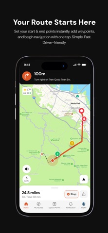 Route Commander iPhone screenshot
