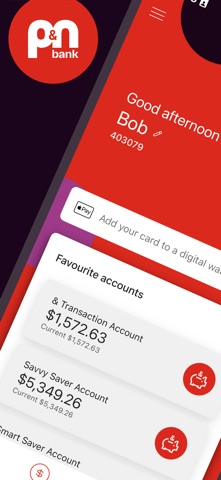 P&N Bank screenshot