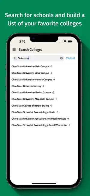 College Scholarship Calculator screenshot 2