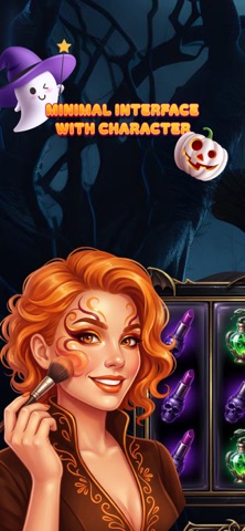 Halloween Spin Game: Makeup screenshot
