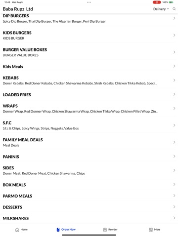 Baba Rupz Ltd iPad screenshot