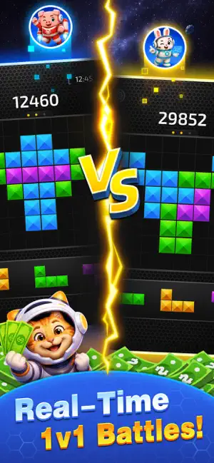 Block Bonanza:Win Real Cash iPhone screenshot 1