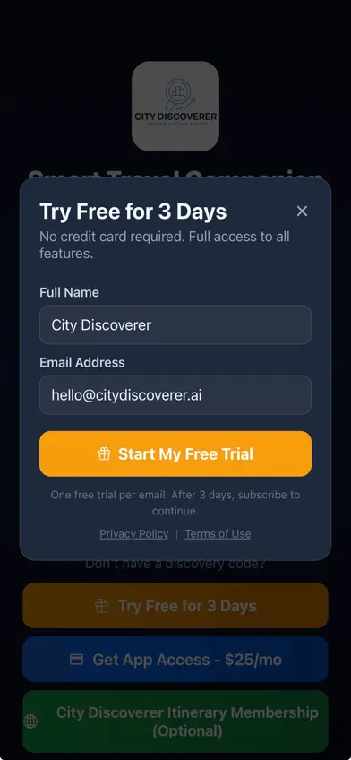 City Discoverer Companion screenshot 1
