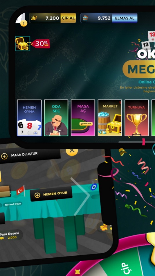 #2. Mega Okey 101 (iOS) 由: Hasan Caliskan