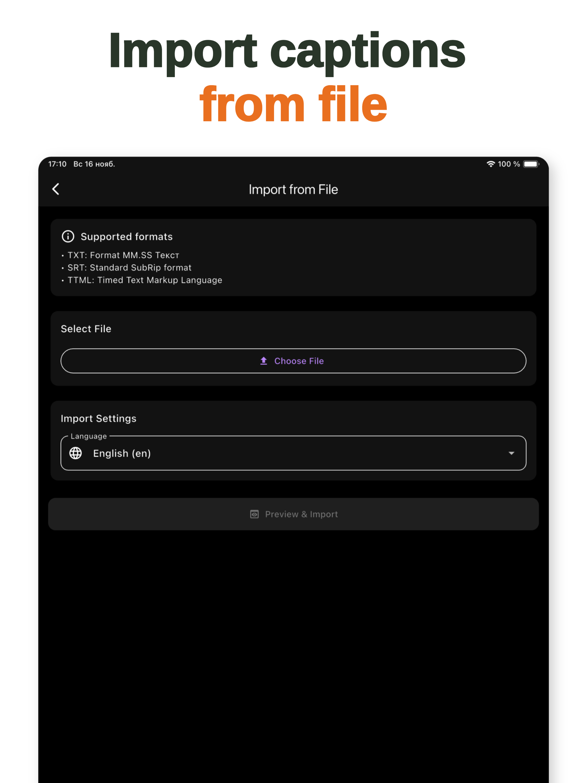 YouCaptions screenshot 11