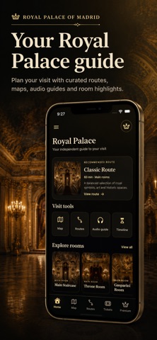 Royal Palace of Madrid iPhone screenshot
