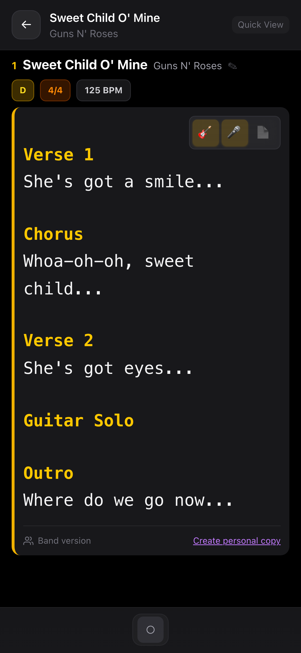 Gigmeister screenshot 4