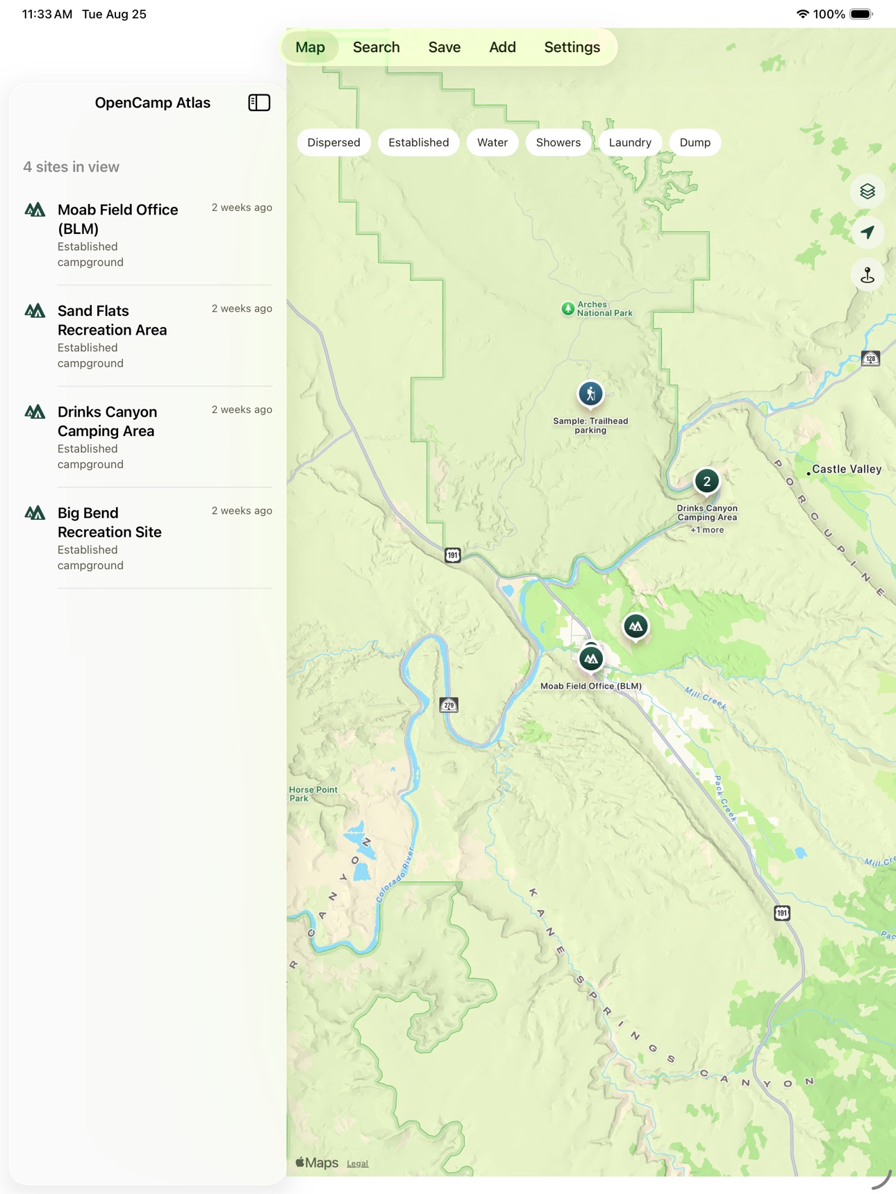 Screenshot 5 of OpenCamp Atlas