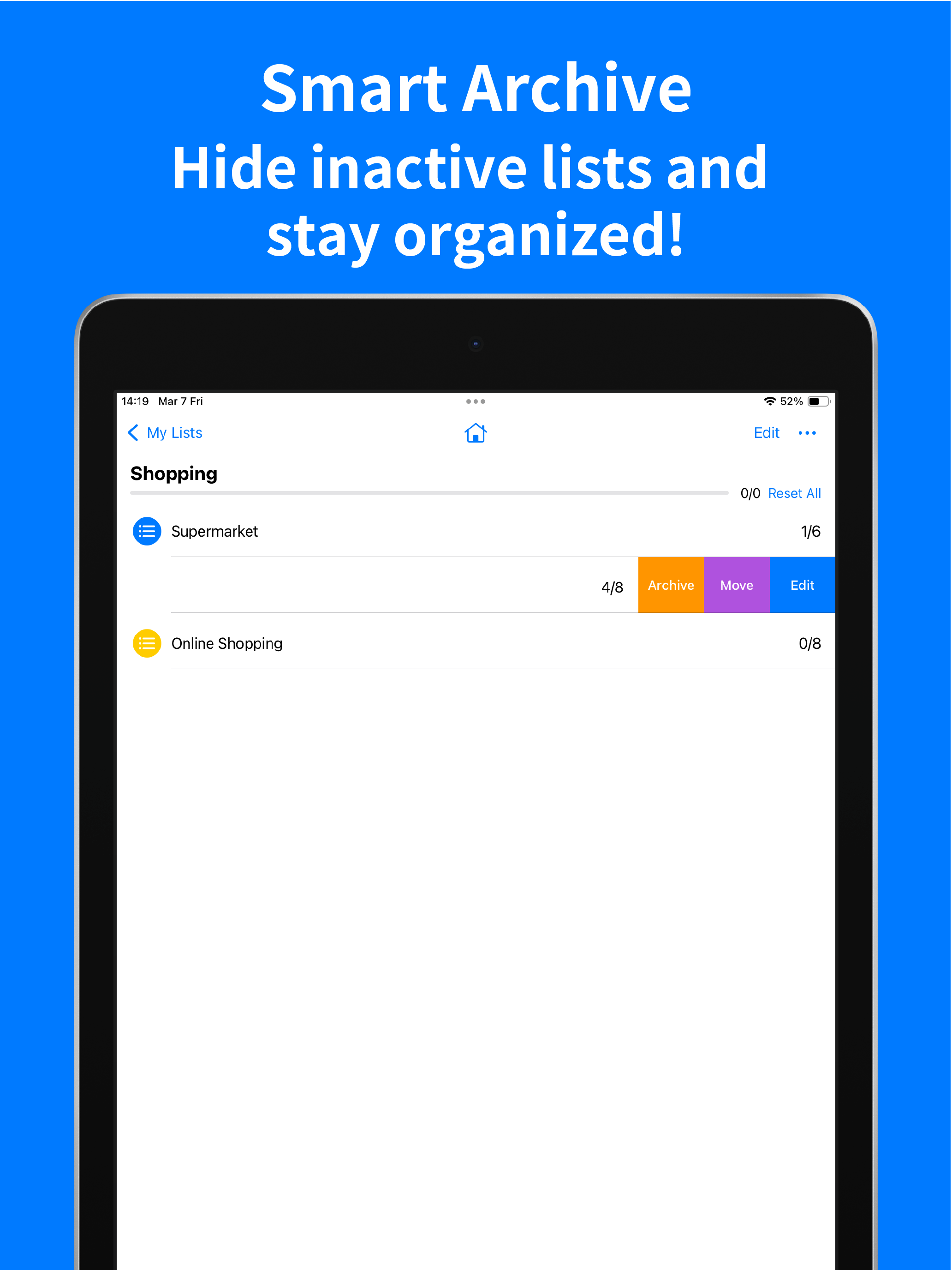 Checklist Maker-Grocery & Work screenshot 10