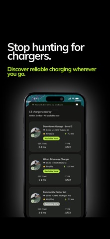 SplitEV iPhone screenshot