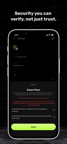 LAB - Social Crypto App Screenshot 8 of 8