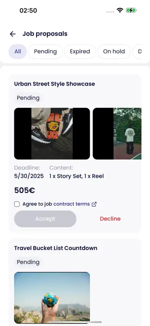 Hypefy Influencer screenshot 4