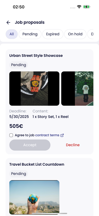 Hypefy Influencer Screenshot 4 of 4