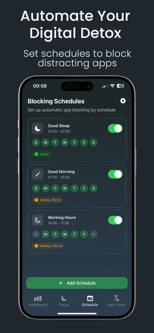 Vext: Screen Time Control screenshot 4