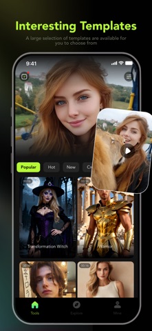 AI Photo Video Maker iPhone screenshot