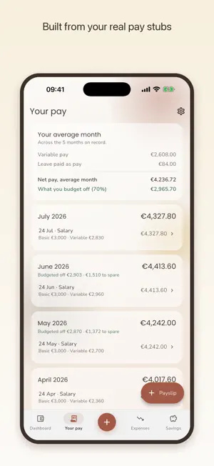 Paykeep: Budget by Paycheck screenshot 3