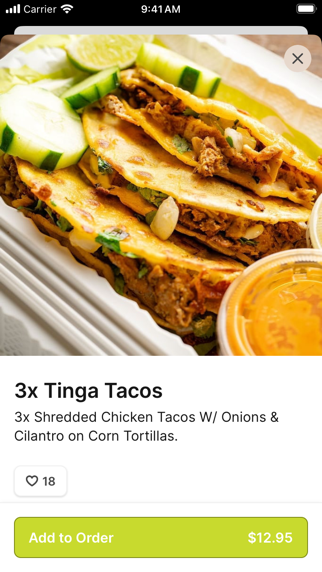 Big Papi's - Real Good Tacos iPhone screenshot 4 - Food & Drink app