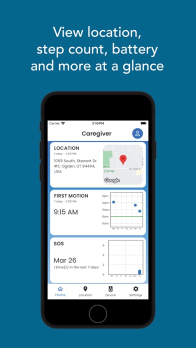 Caregiver Mobile Screenshot