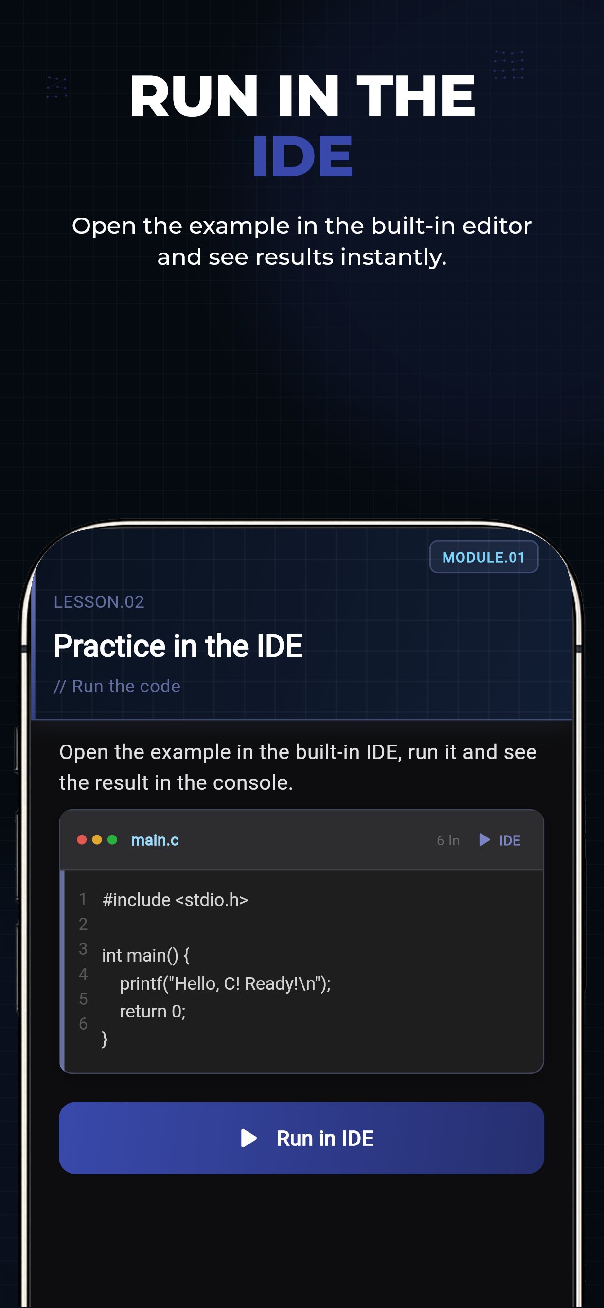 Learning C DLA screenshot 7