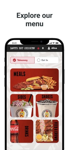 Dave’s Hot Chicken UK iPhone screenshot 2