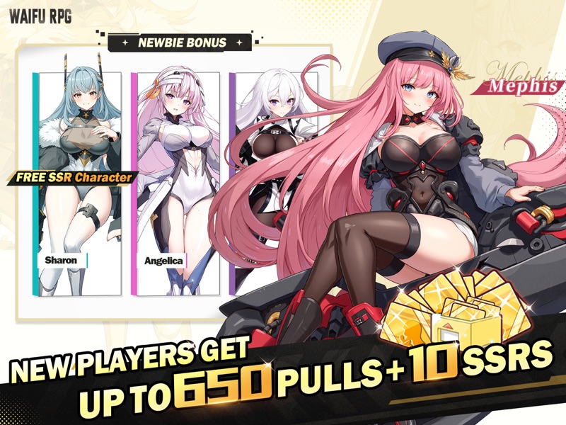 Goddess of Fate: Waifu RPG screenshot 6