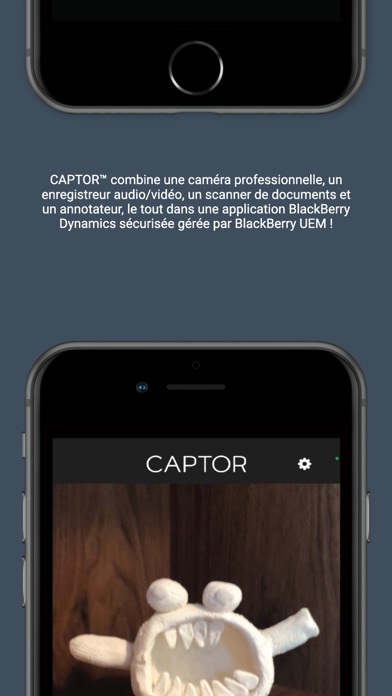Screenshot #3 pour CAPTOR pour BlackBerry