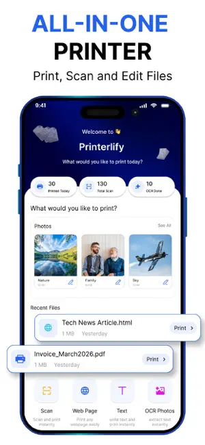 ZenPrint : Smart Printer App screenshot 1