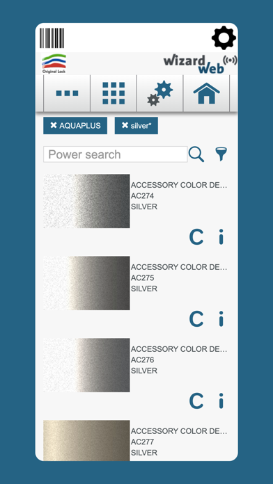 WizardWeb App Screenshot
