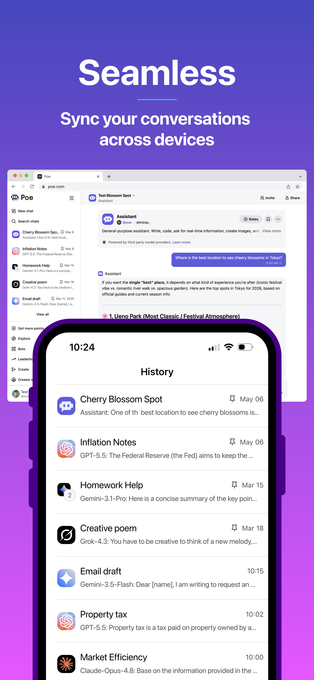 Poe – Fast AI Chat screenshot 7