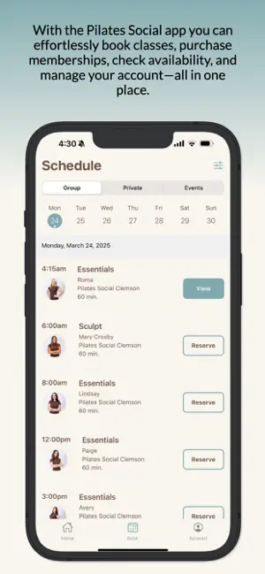 Pilates Social & Wellness screenshot 4