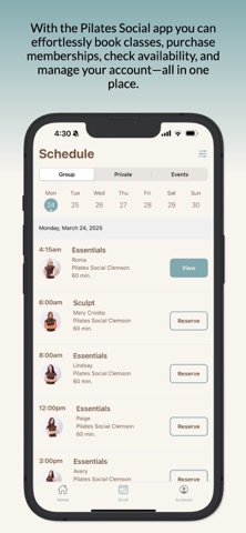 Pilates Social & Wellness Screenshot 4 of 4