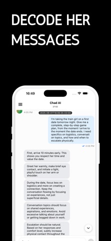 Chad AI: Men's Dating Advice screenshot