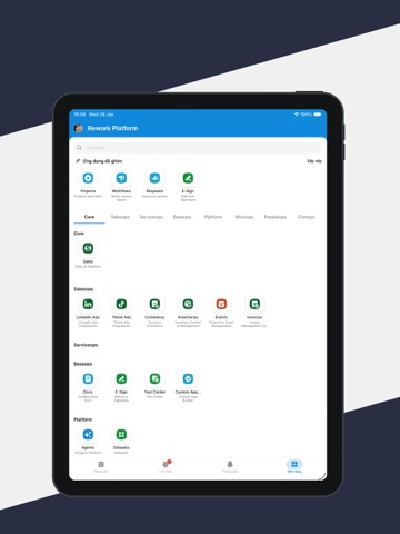 Base 2.0 iPad screenshot