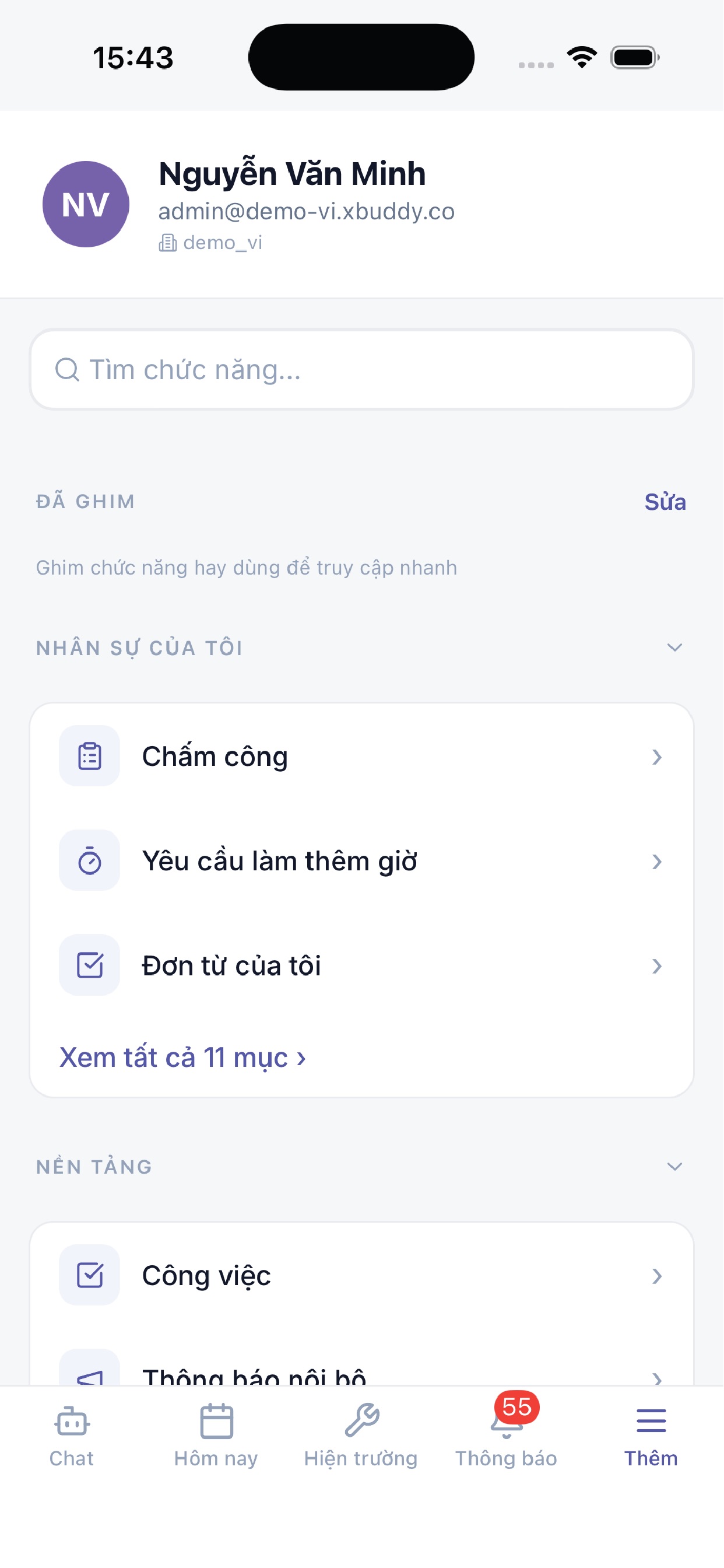 Screenshot 1 of XBuddy Work