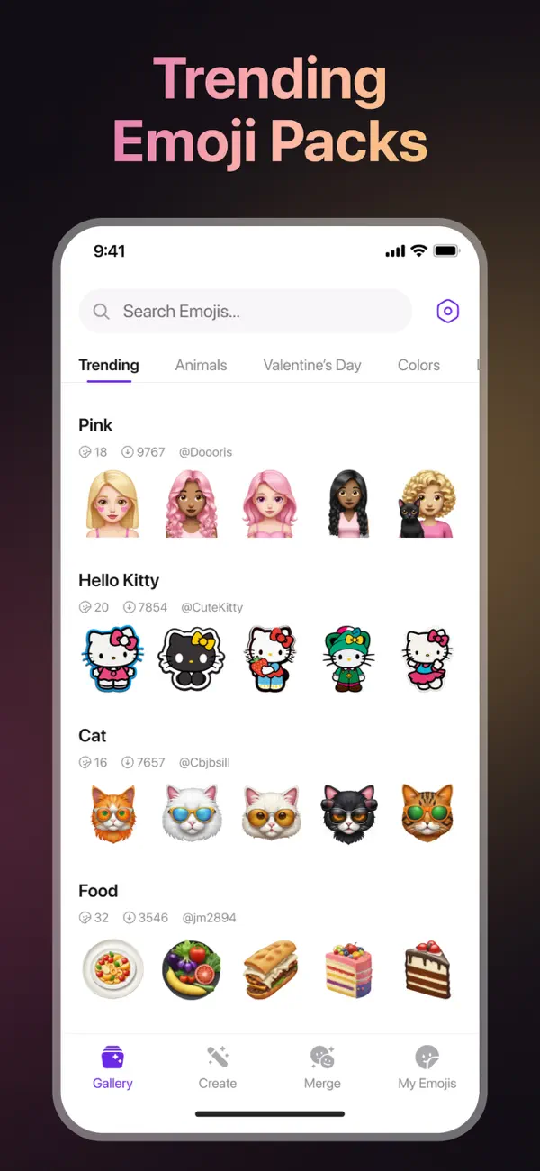 Screenshot #2 pour AI Emoji Maker - Merge Emoji