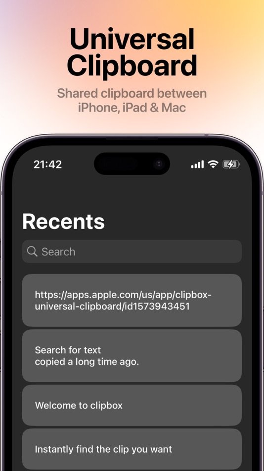 #1. Clipboard : Clipbox (macOS) Podle: LEAP STUDIO