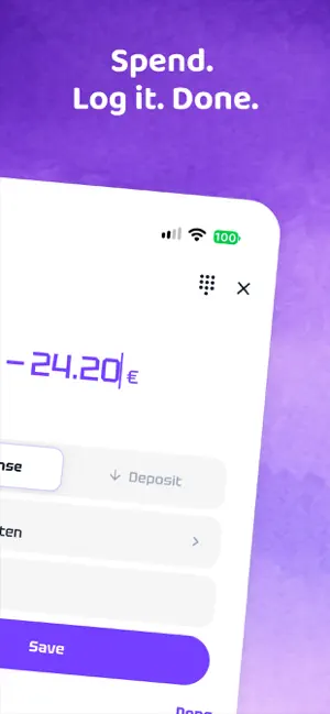 BUWEE Weekly Budget Tracker screenshot 3