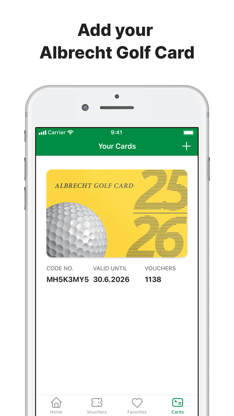 Albrecht Golf Card screenshot 2