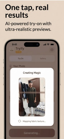 Virtual tryon - Tryify Screenshot 4 of 5