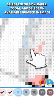 color by number pixelart asmr iphone resimleri 3