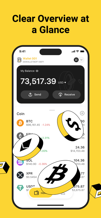 GoldshellWallet Screenshot 1 of 4