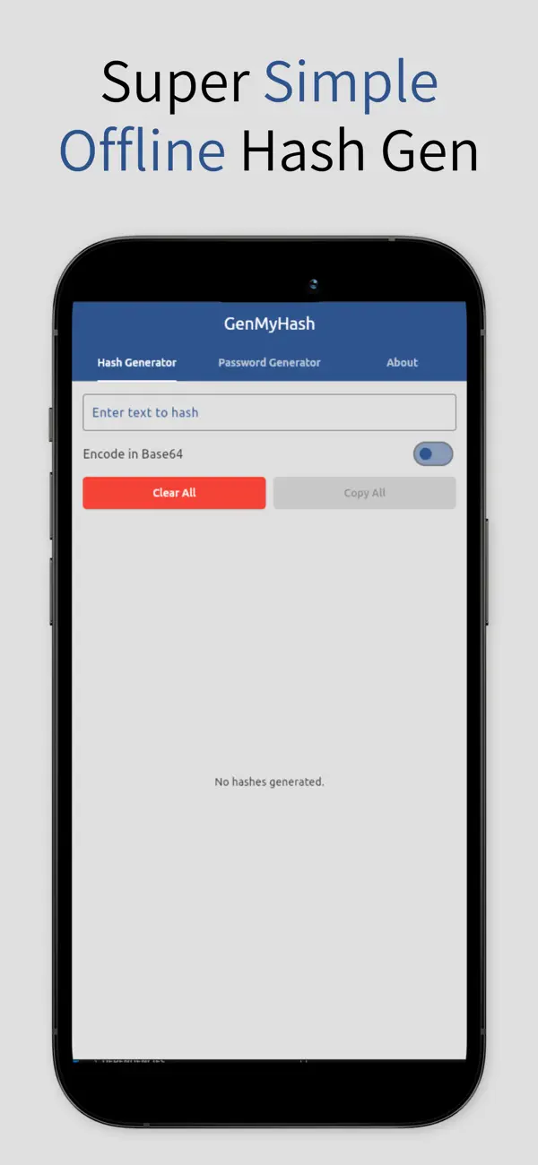 #2. GenMyHash (iOS) Podle: Seth Aikens