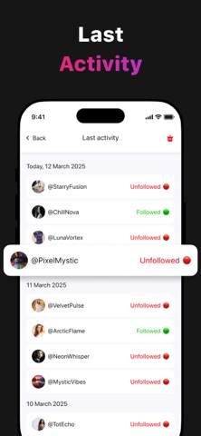 Unfollow Tracker and Reports Screenshot 5 of 7